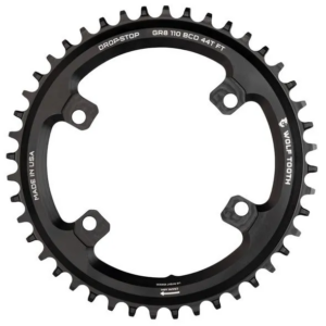 WOLF TOOTH 110  4-BOLT SHIMANO GRX CHAINRINGS 46T 1x Narrow Wide